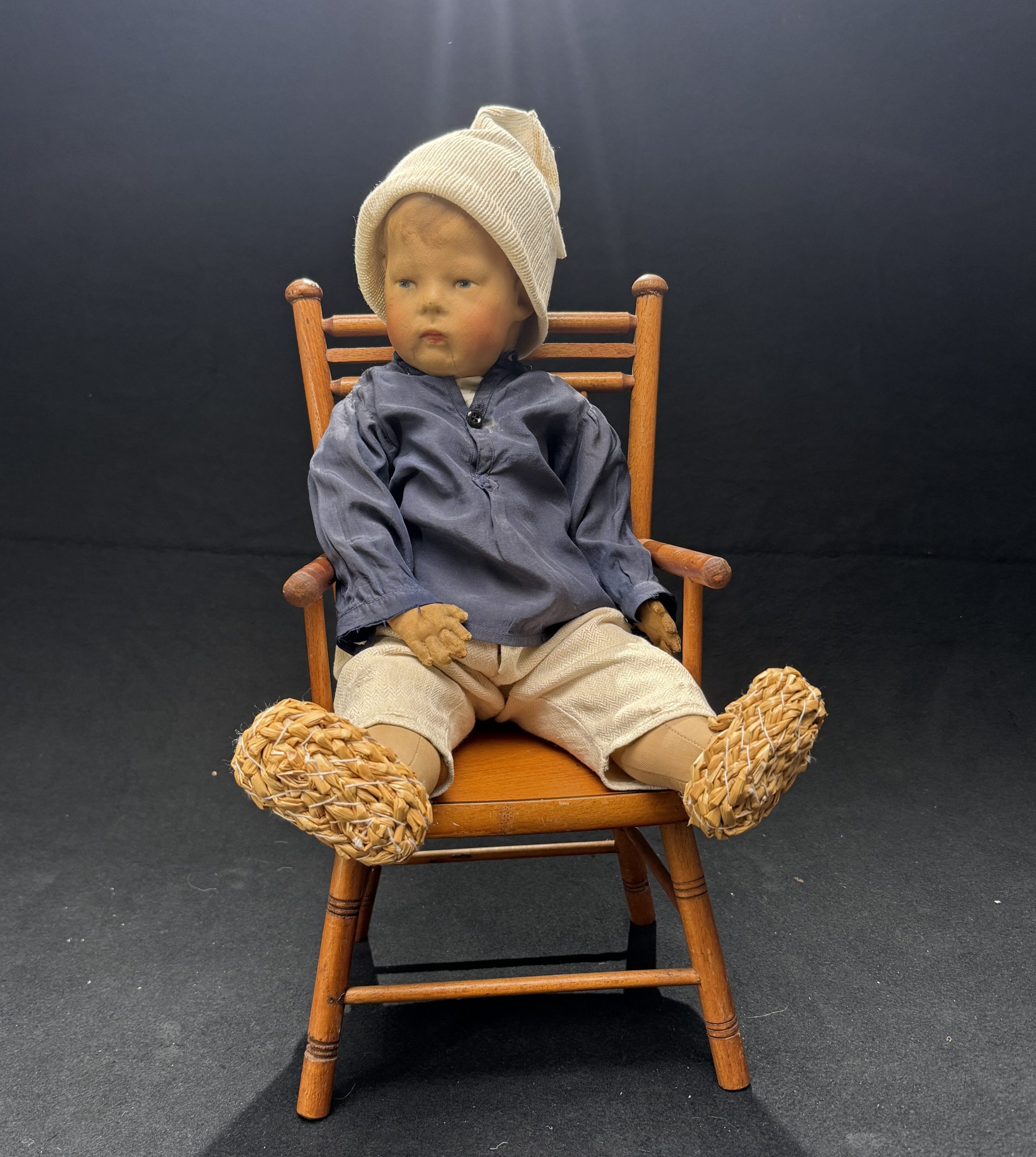 Käthe Kruse-Puppe deutscher Michel, um 1912